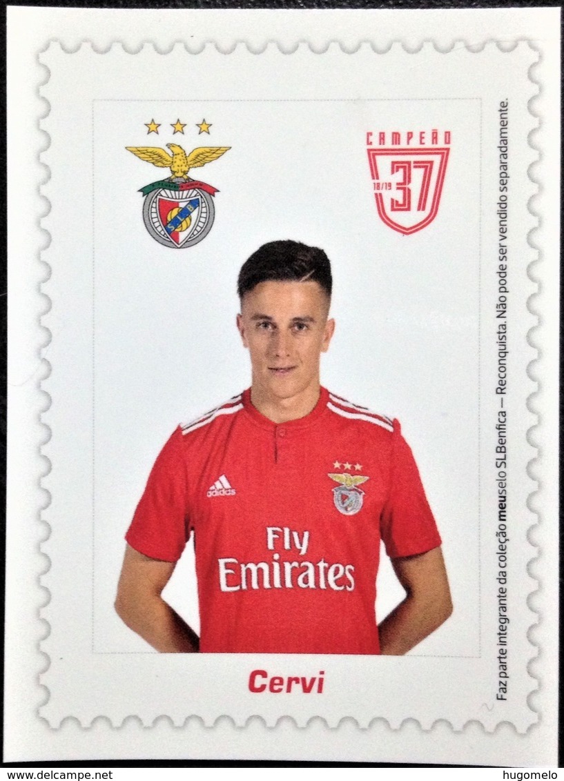 Portugal, S.L. Benfica,  Magnet, Football Players, "CERVI" - Sports