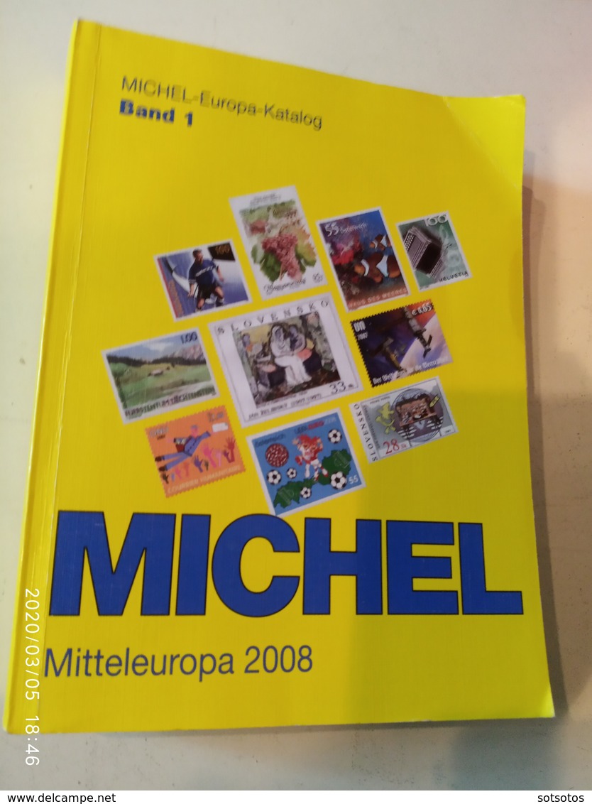 MICHEL - Europa Catalogues 2008 #1 Mitteleuropa - in Very Good Condition - Germania