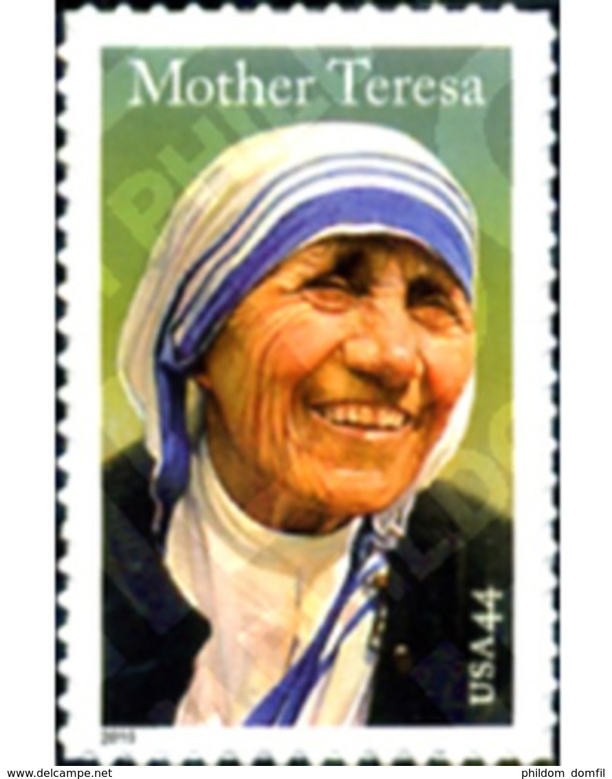 Ref. 253741 * MNH * - UNITED STATES. 2010. 100 ANNIVERSARY OF THE BIRTH OF MOTHER TERESA DE CALCUTA . 100 ANIVERSARIO DE - Unused Stamps