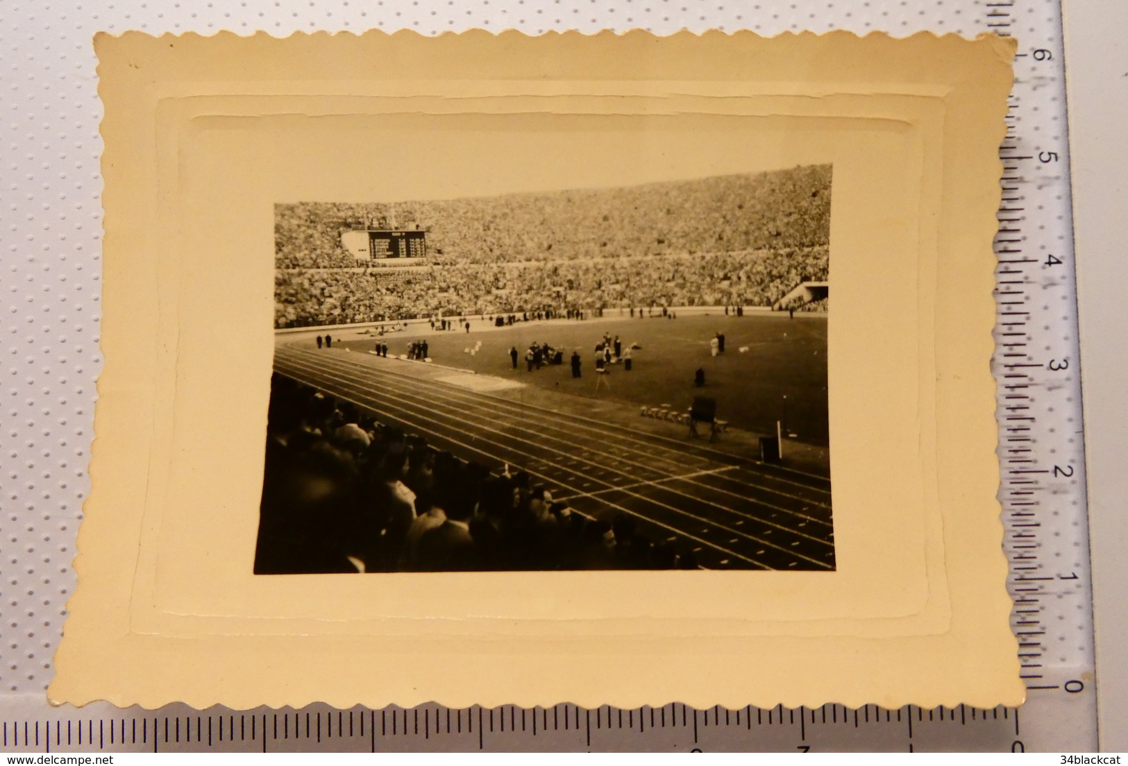 BERLIN 1936 Jeux Olympiques  , Athlétisme , Le Stade, Photo Originale  P244 - Orte