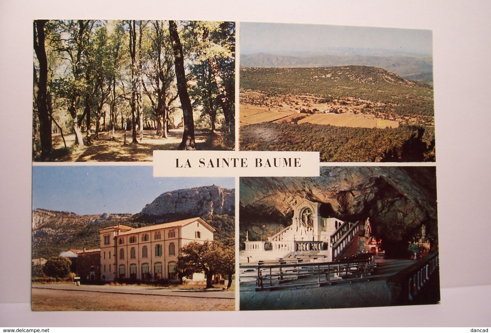 LA SAINTE BAUME   -Souvenir  - Multivues  - ( Pas De Reflet Sur L'original ) - Saint-Zacharie