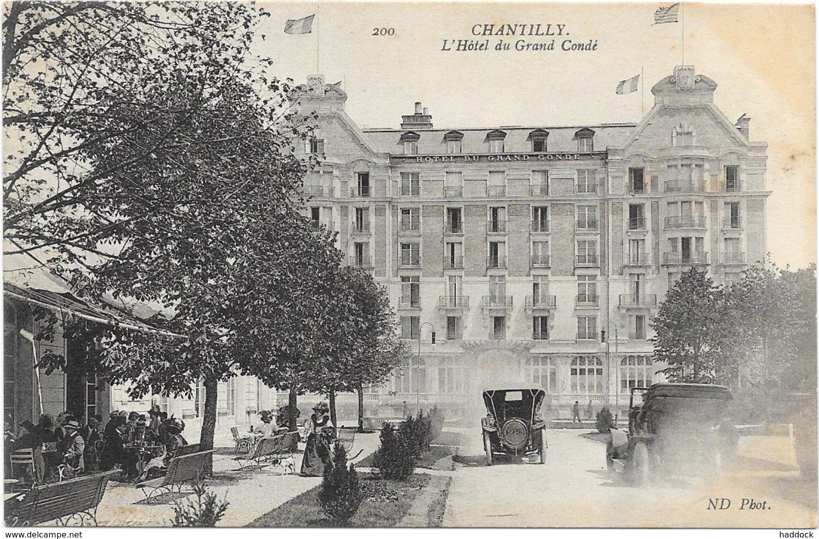 CHANTILLY : L'HOTEL DU GRAND CONDE - Chantilly