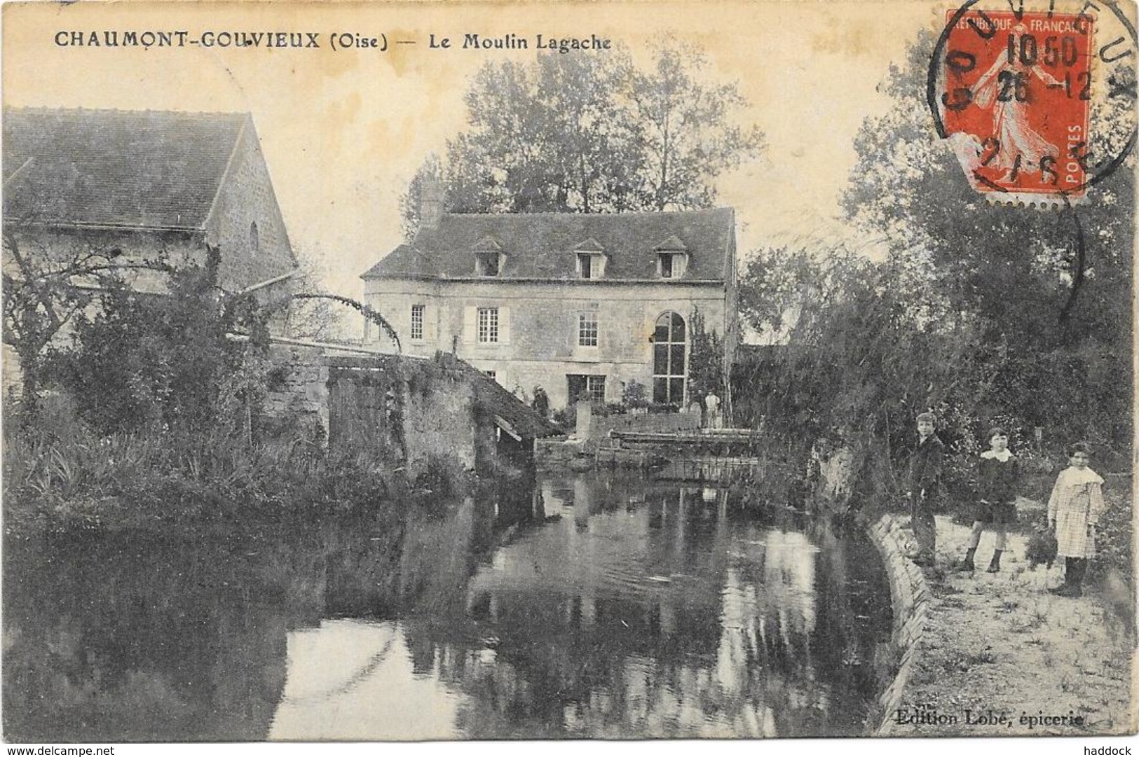 CHAUMONT GOUVIEUX : LE MOULIN LAGACHE - Autres & Non Classés