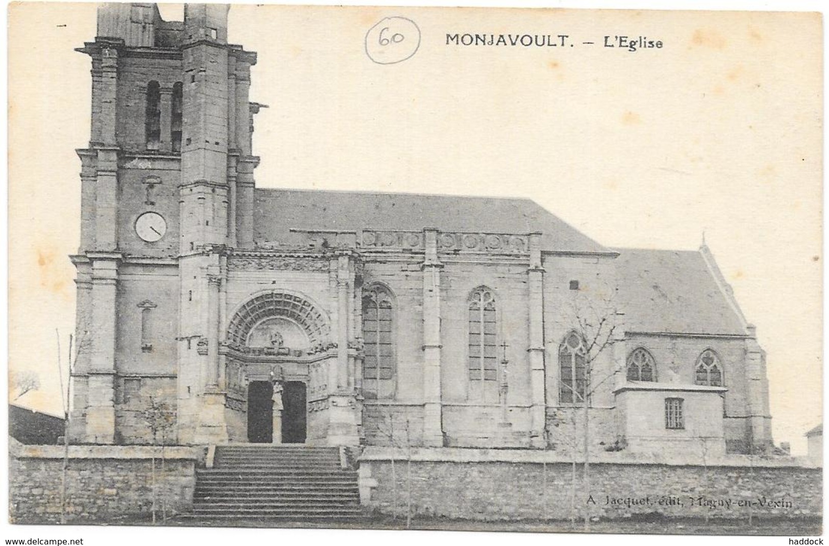 MONTJAVOULT : L'EGLISE - Montjavoult