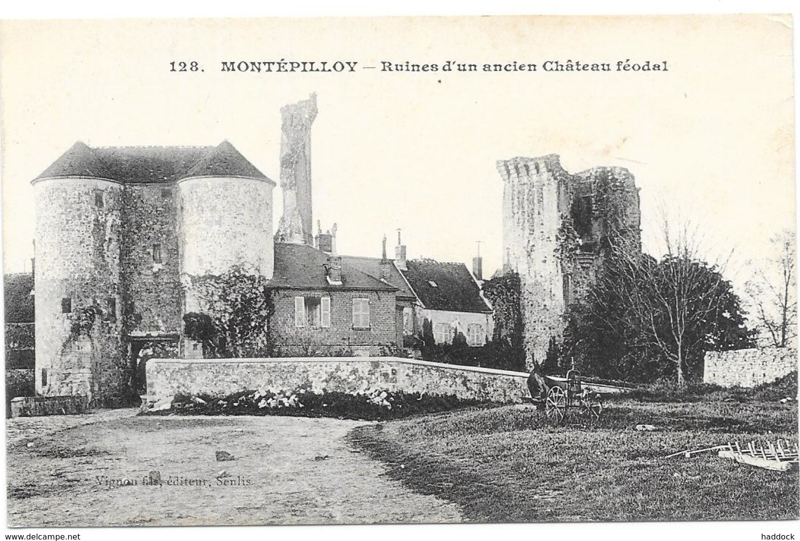 MONTEPILLOY : RUINES DU CHATEAU - Sonstige & Ohne Zuordnung