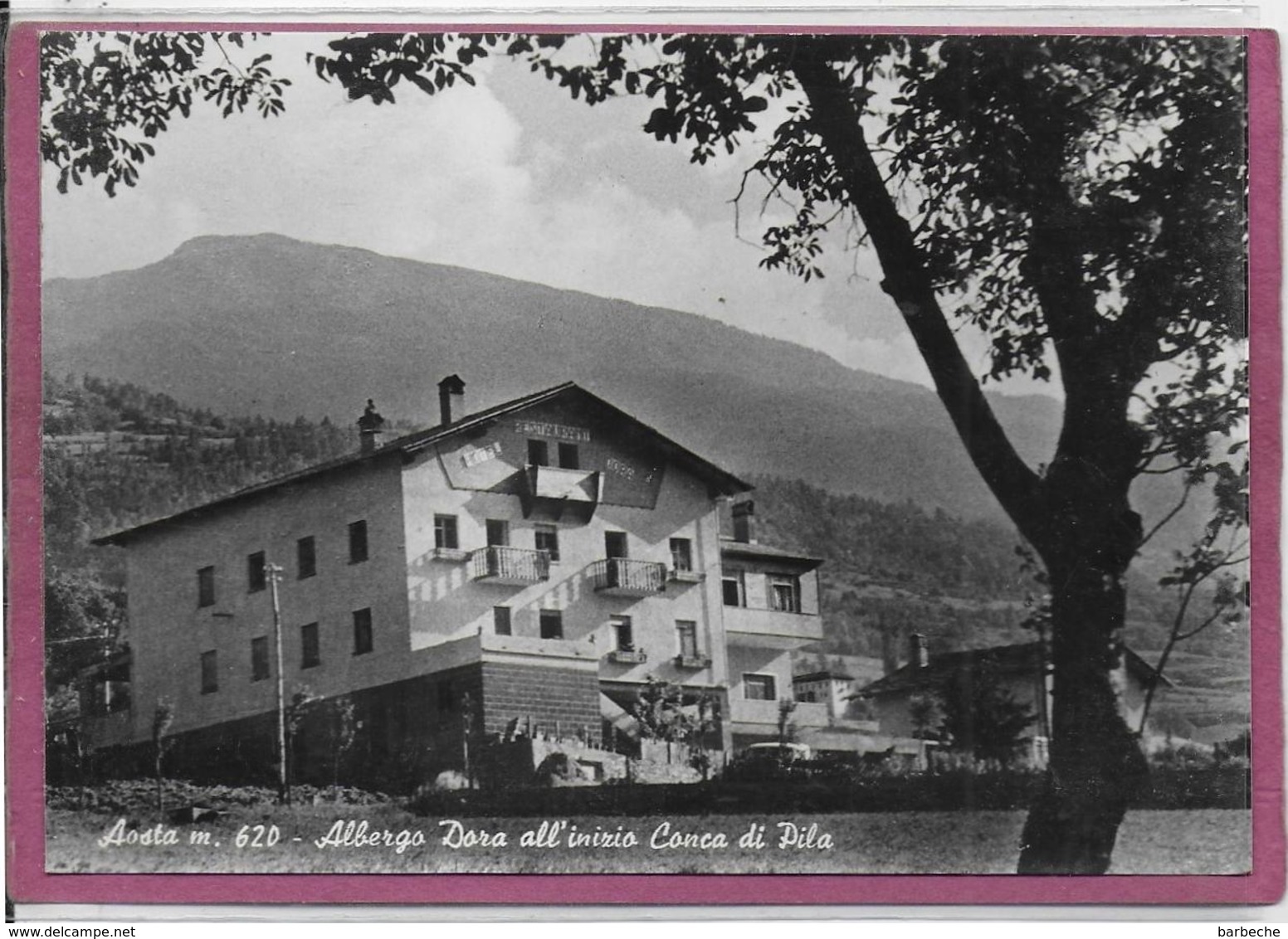 AOSTA M.620 ALBERGO DORA - Aosta