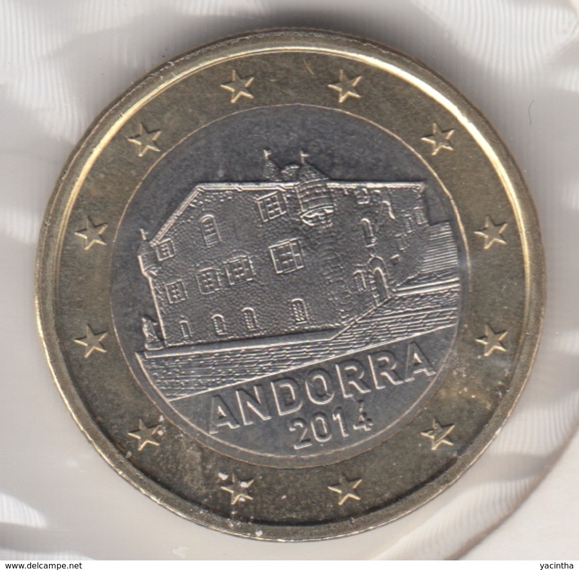 @Y@    Andorra  1 Euro 2014  Uit  BU  Set        (303) - Andorra