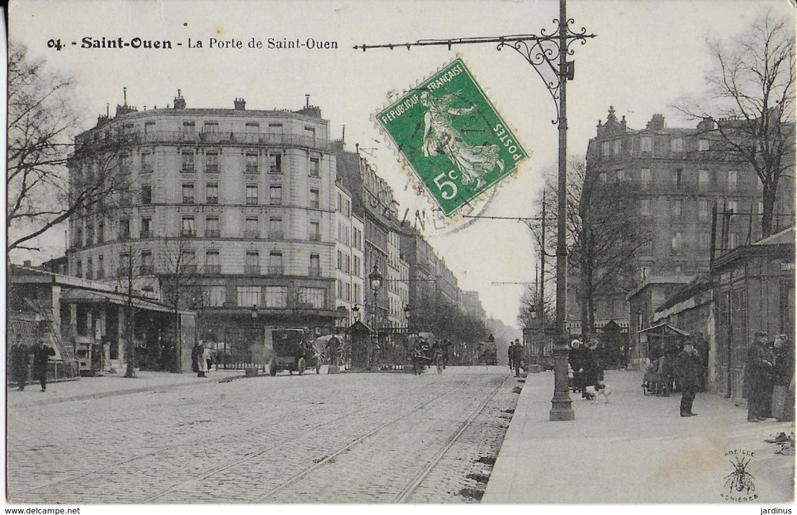 SAINT OUEN  : La Porte De Saint Ouen ( 1911 ) - Saint Ouen