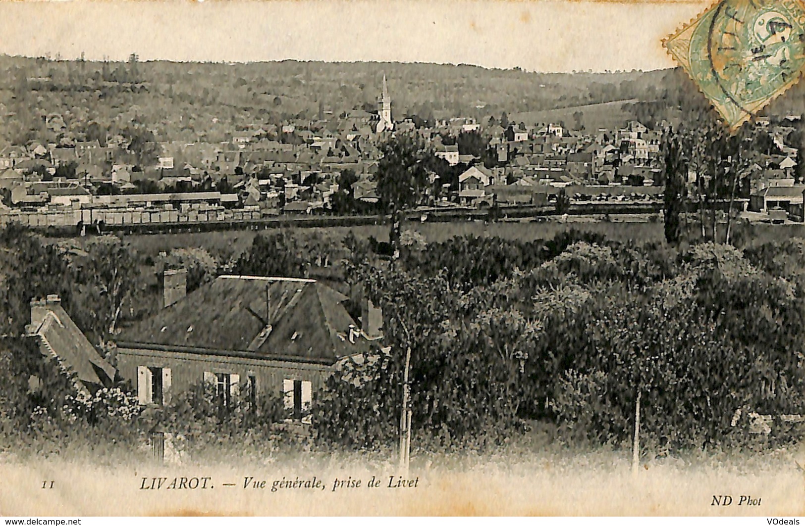 CPA - France - (14) Calvados - Livarot - Vue Générale - Livarot