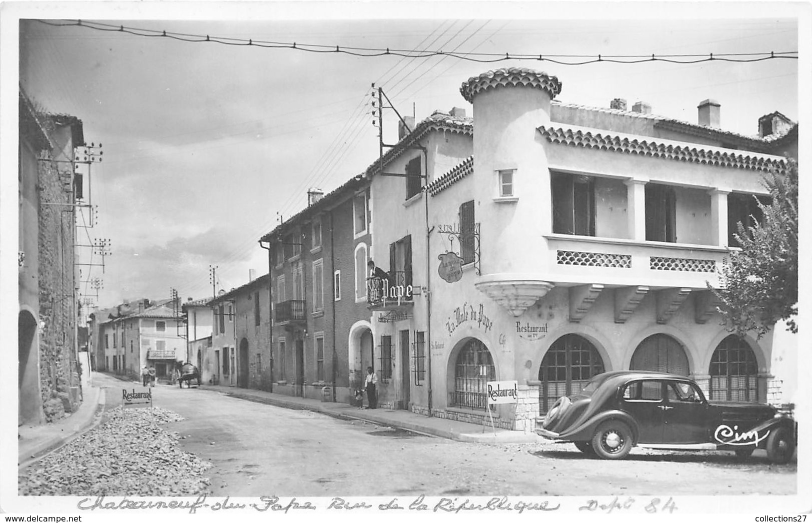 84-CHATEAUNEUF-DU-PAPE- RUE DE LA REPUBLIQUE - Chateauneuf Du Pape