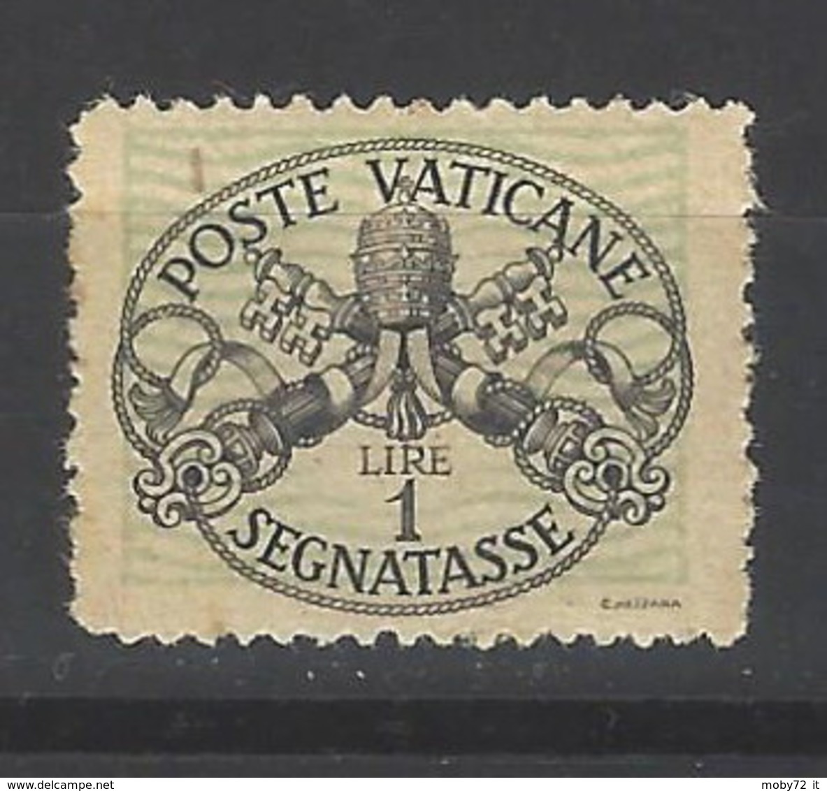 Vaticano - 1946 - Nuovo/new MNH - Segnatasse - Mi N. 10y - Taxes