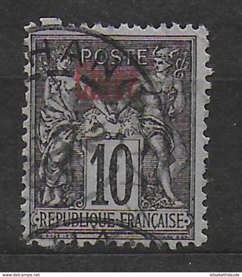 CHINE  - 1894 - SAGE - RARE N/U YVERT N° 5 OBLITERE BELLE VARIETE De DENTELURE ! - - Used Stamps