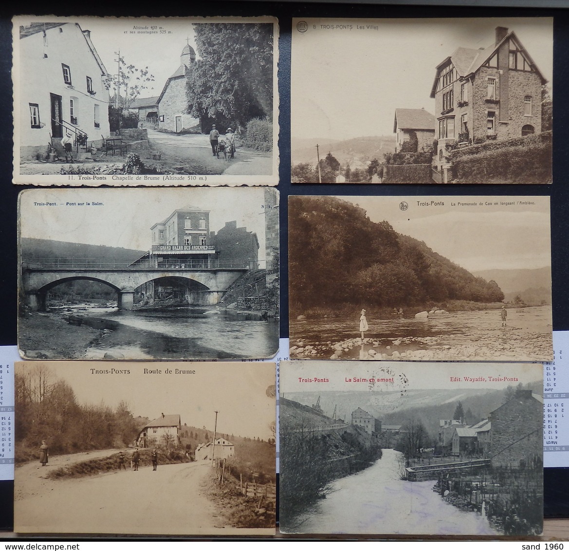 Trois-Ponts - Lot De 6 Cartes Postales - 2 Scans - Trois-Ponts