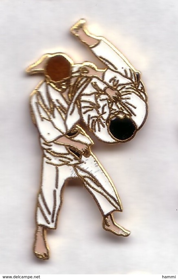 C149 Pin's JUDO  Qualité Egf Signé JYS Hauteur 37 Mm Superbe Achat Immédiat - Judo