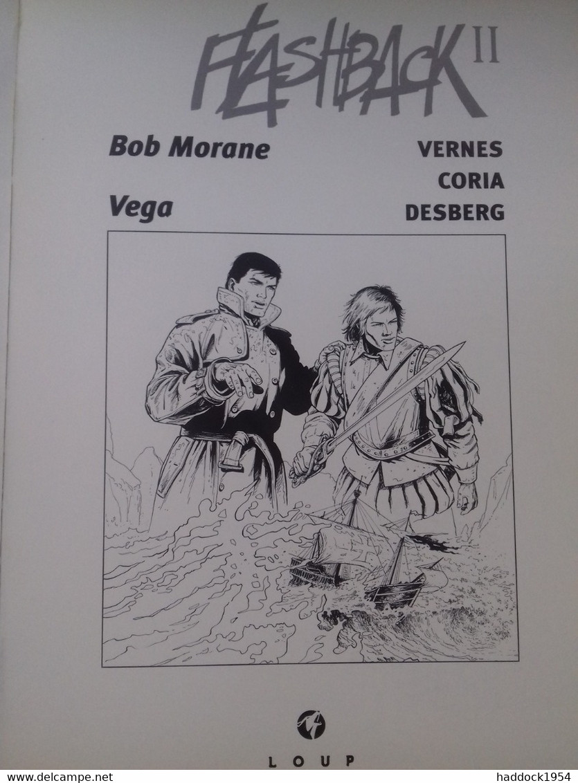 Flashback II BOB MORANE CORIA VERNES  Loup 2003 - Bob Morane