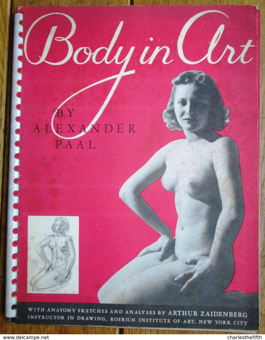 1947 NUDE - NUDITE - BODY IN ART - PLUS 60 PHOTO'S D'ART DE FEMMES NUES - Et 24 ETUDES De NU BY ZAIDENBERG - 1ère EDIT. - Fotografie