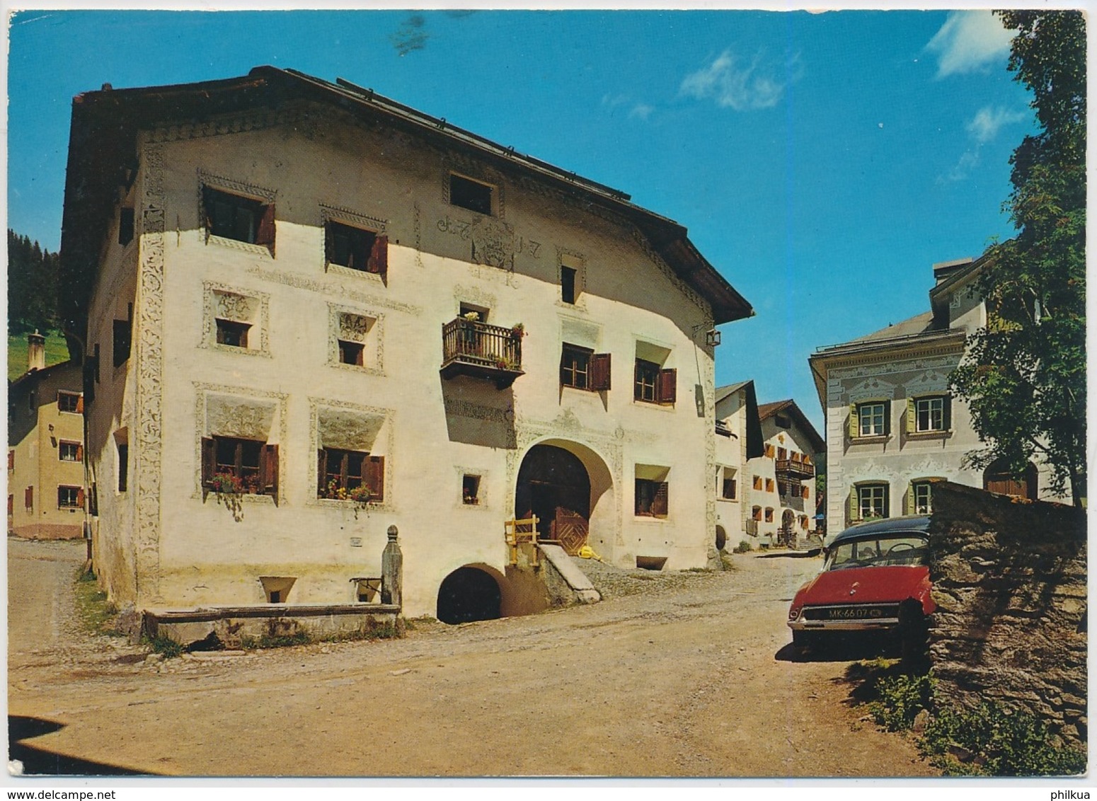 Guarda - Foto/Verlag Otto Suter Oberrieden ZH - Gelaufen Ab Guarda - Guarda