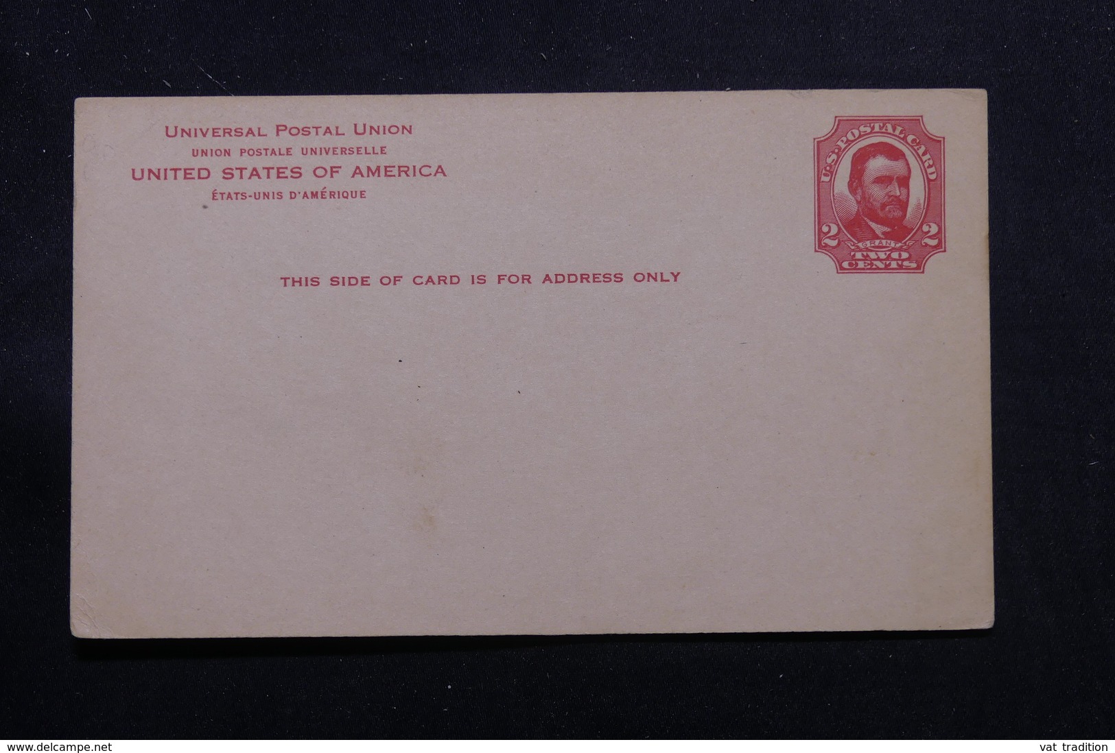 ETATS UNIS - Entier Postal Type U.Grant Non Circulé - L 55696 - 1901-20