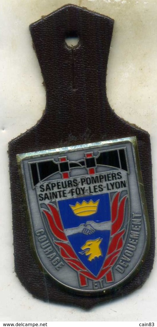 Insigne Sapeur Pompier, SAINTE FOY Les LYON___faude - Pompiers