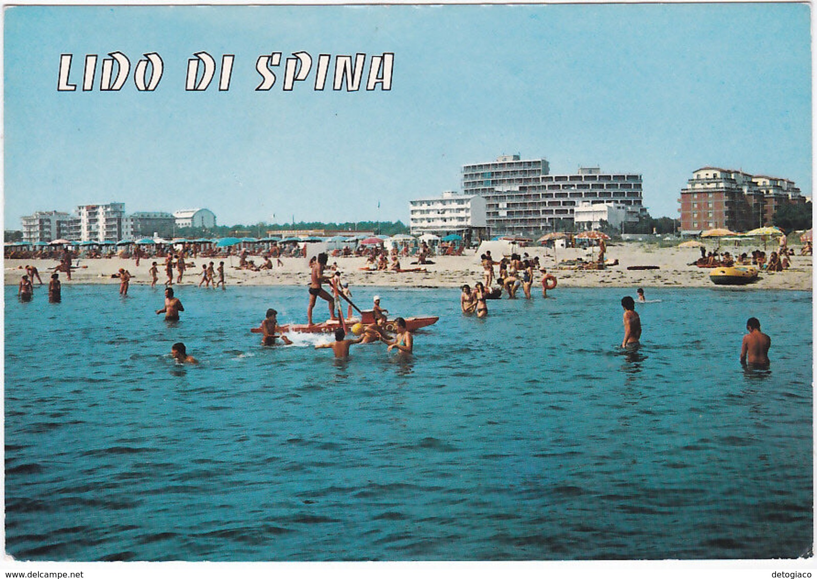 LIDO DI SPINA - FERRARA - VEDUTA DAL MARE - VIAGG. -56363- - Ferrara