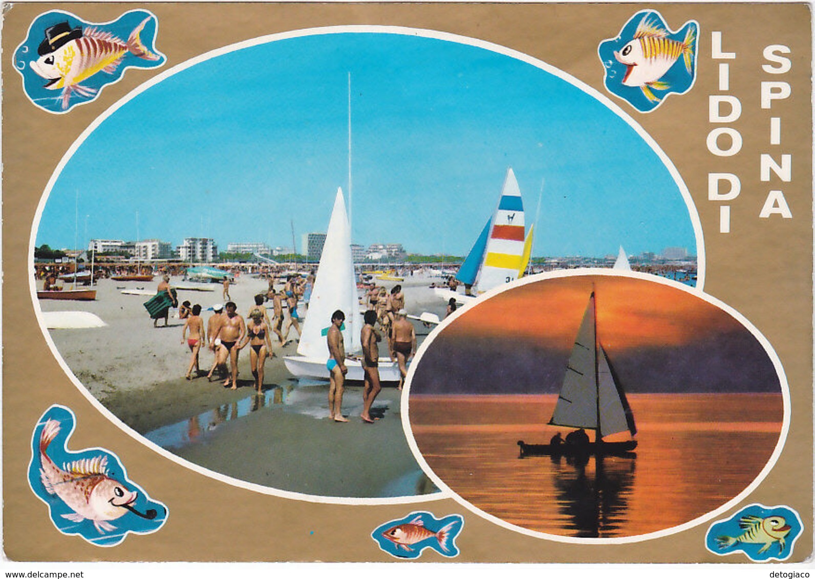 LIDO DI SPINA - FERRARA - VEDUTINE - VIAGG. -61226- - Ferrara