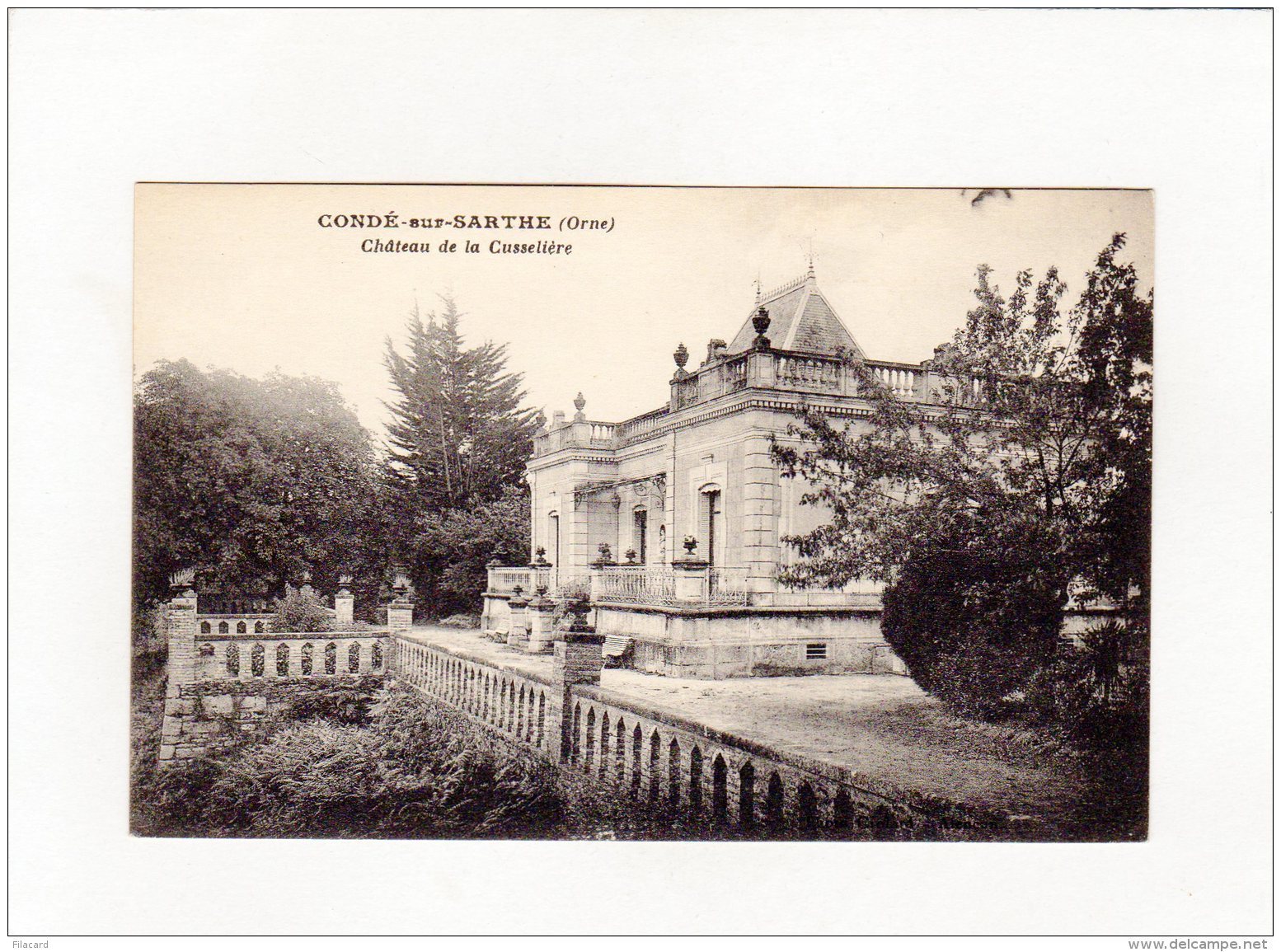 65443    Francia,  Conde-sur-Sarthe,  Chateau De La Cusseliere,  NV - Damigny