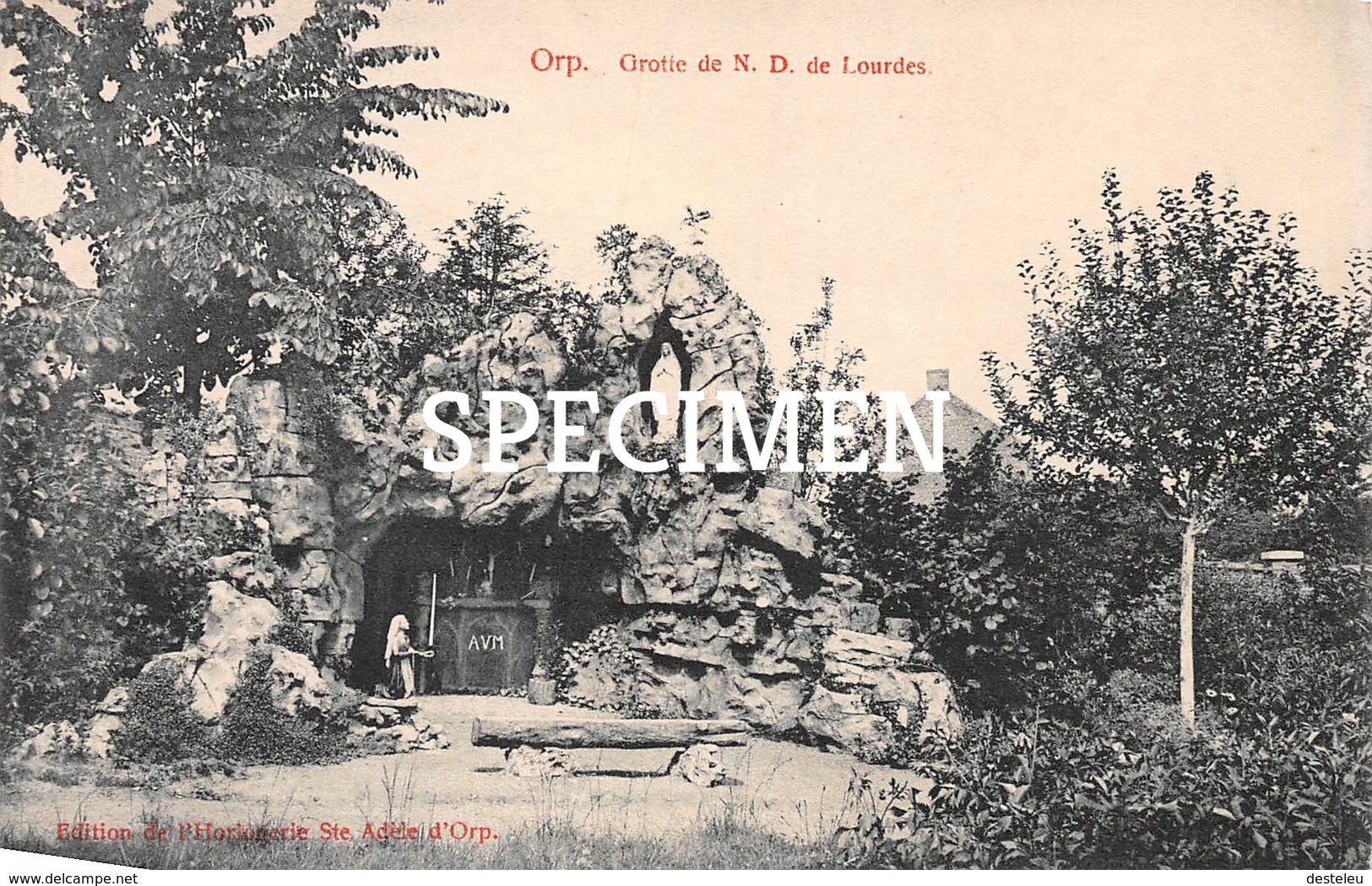 Grotte De N.D. De Lourdes - Orp - Orp-Jauche