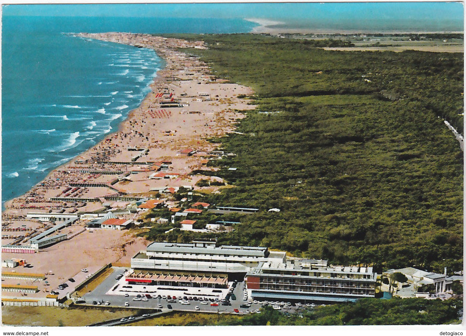 TIRRENIA - MARINA DI PISA - PISA - ...DALL'AEREO - PANORAMA - VIAGG. -63865- - Pisa