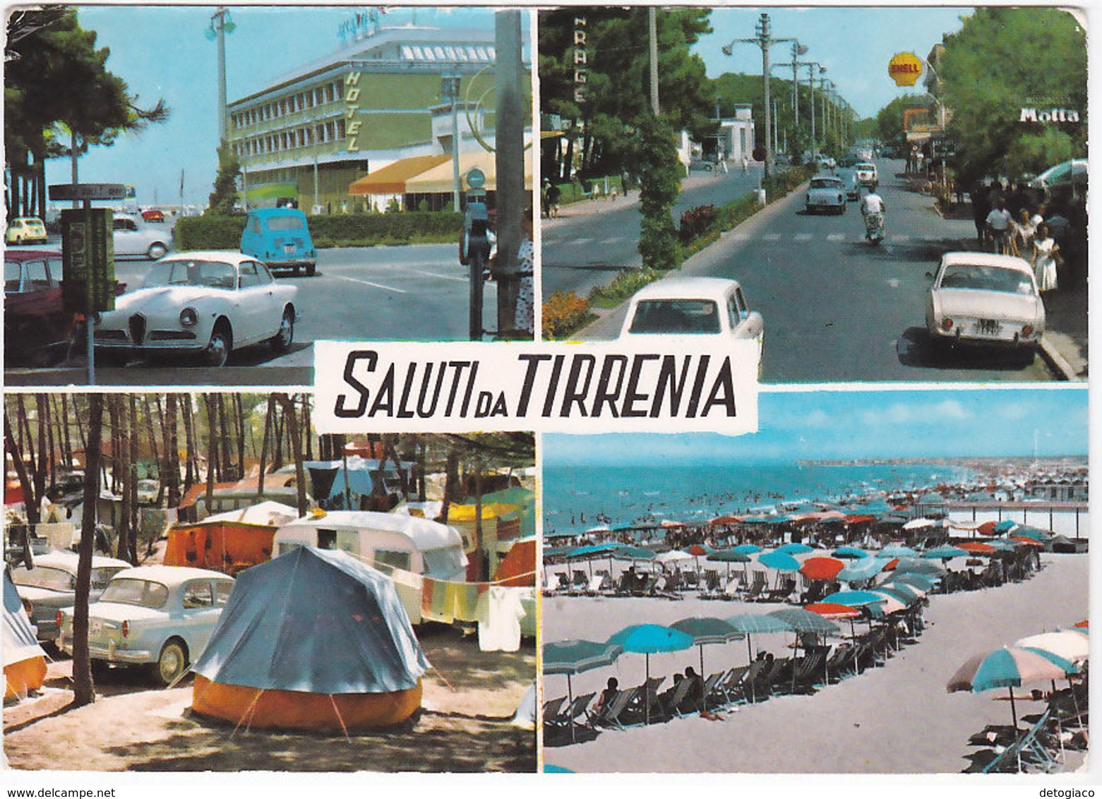 TIRRENIA - PISA - VEDUTINE - VIAGG. 1963 -56856- - Pisa