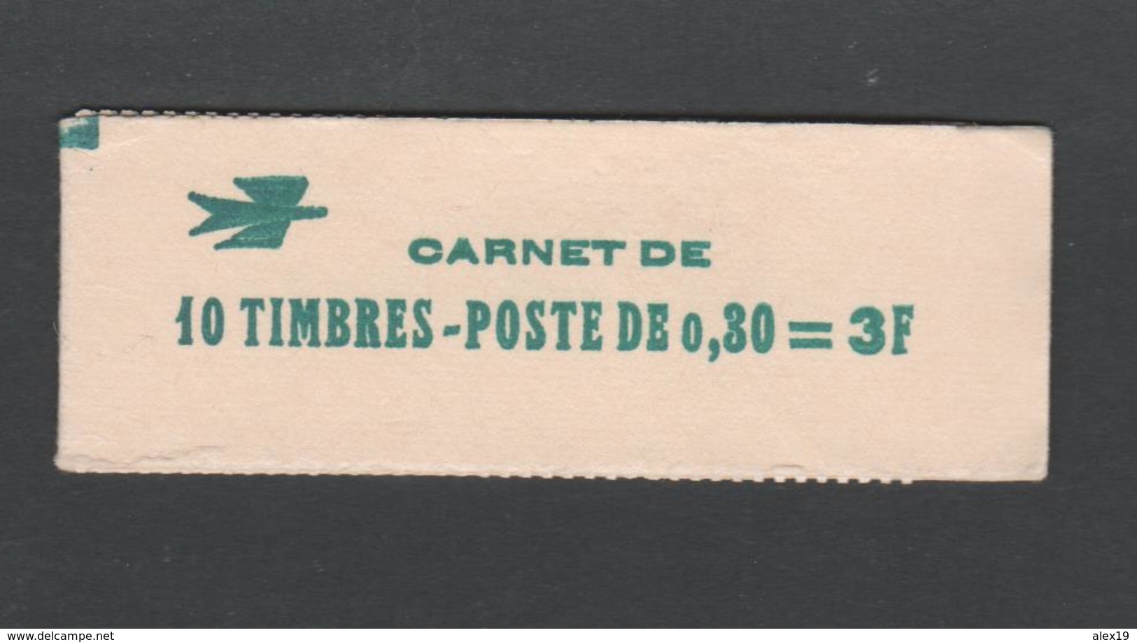 FRANCE CARNET CHEFFER 0,30 LILAS 1536 C2 - Andere & Zonder Classificatie