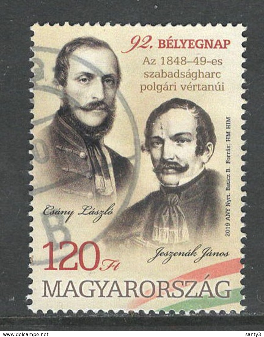 Hongarije, Yv  Jaar 2019,   Gestempeld - Used Stamps