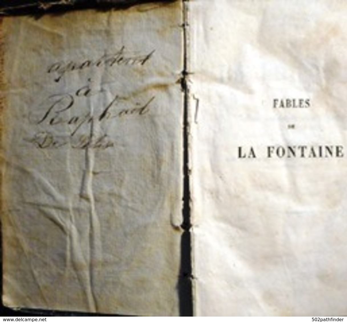 1848 FABLES De LaFontaine Enrichie De Coste/in16°/Pléiade/éd.Mamé-336+4P.dédic.Dauphin/vie D'Esope/poèmes,fables/épit - La Pléiade