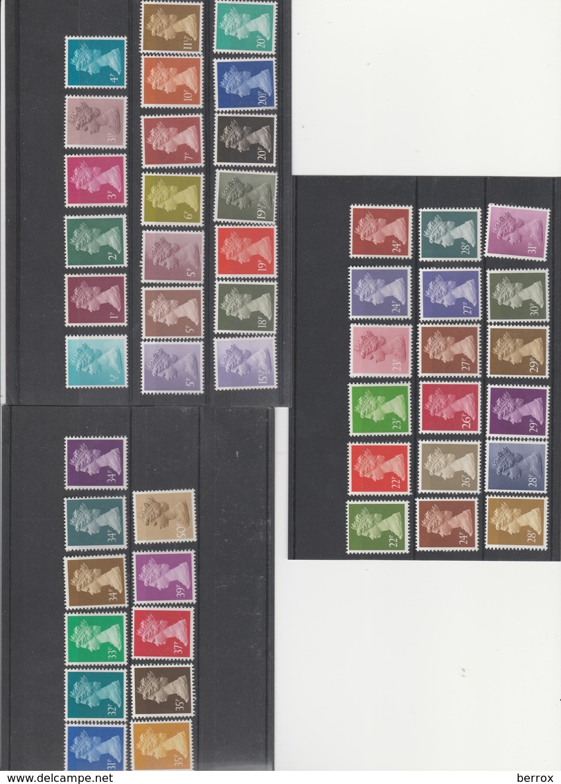 Timbres Type Machin. - Collections (sans Albums)