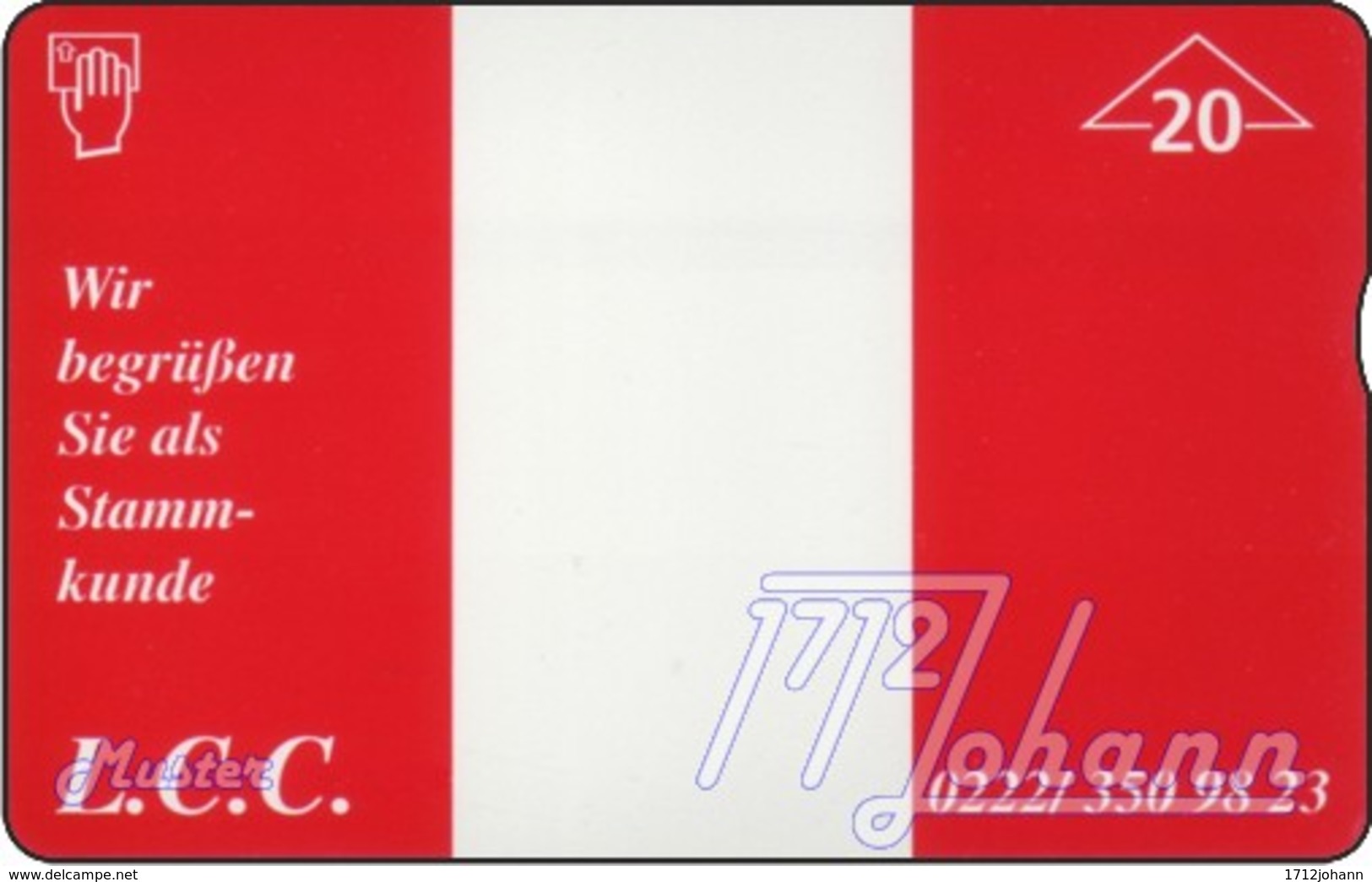 AUSTRIA Private: *L.C.C. - Stammkunde* - SAMPLE [ANK F10] - Autriche