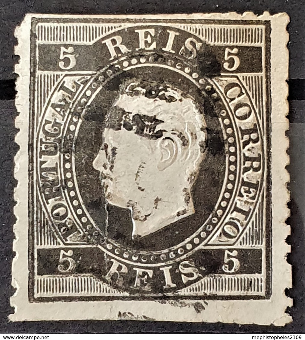 PORTUGAL 1870/84 - Canceled - Sc# 34 - 5r - Used Stamps