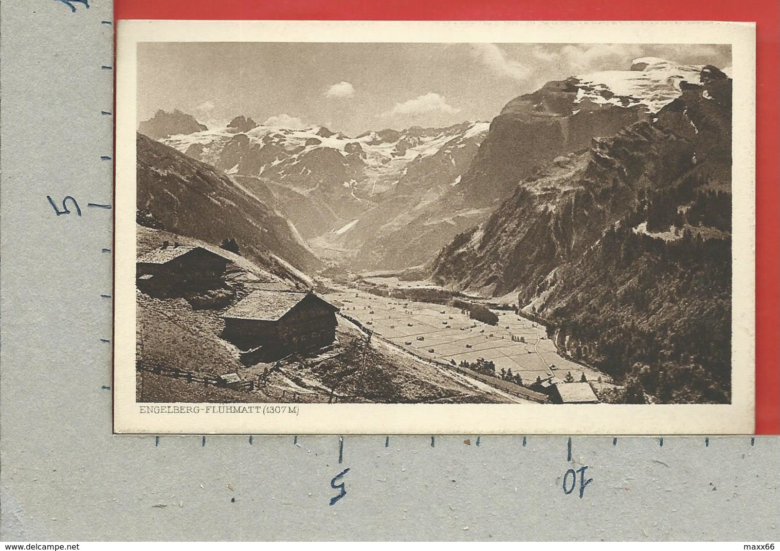 CARTOLINA NV SVIZZERA - ENGELBERG - Fluhmatt - 9 X 14 - Engelberg