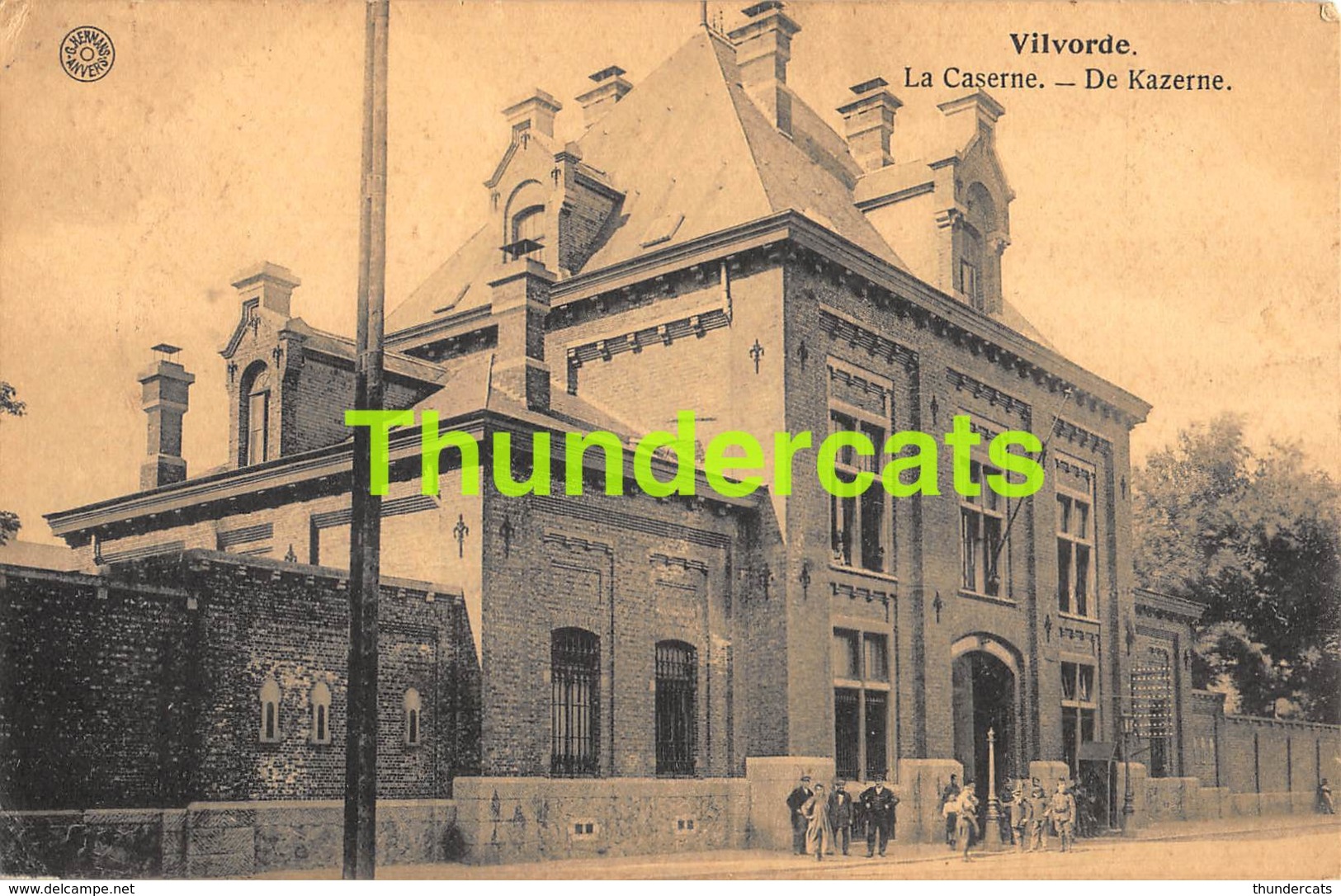 CPA VILVORDE LA CASERNE DE KAZERNE VILVOORDE - Vilvoorde