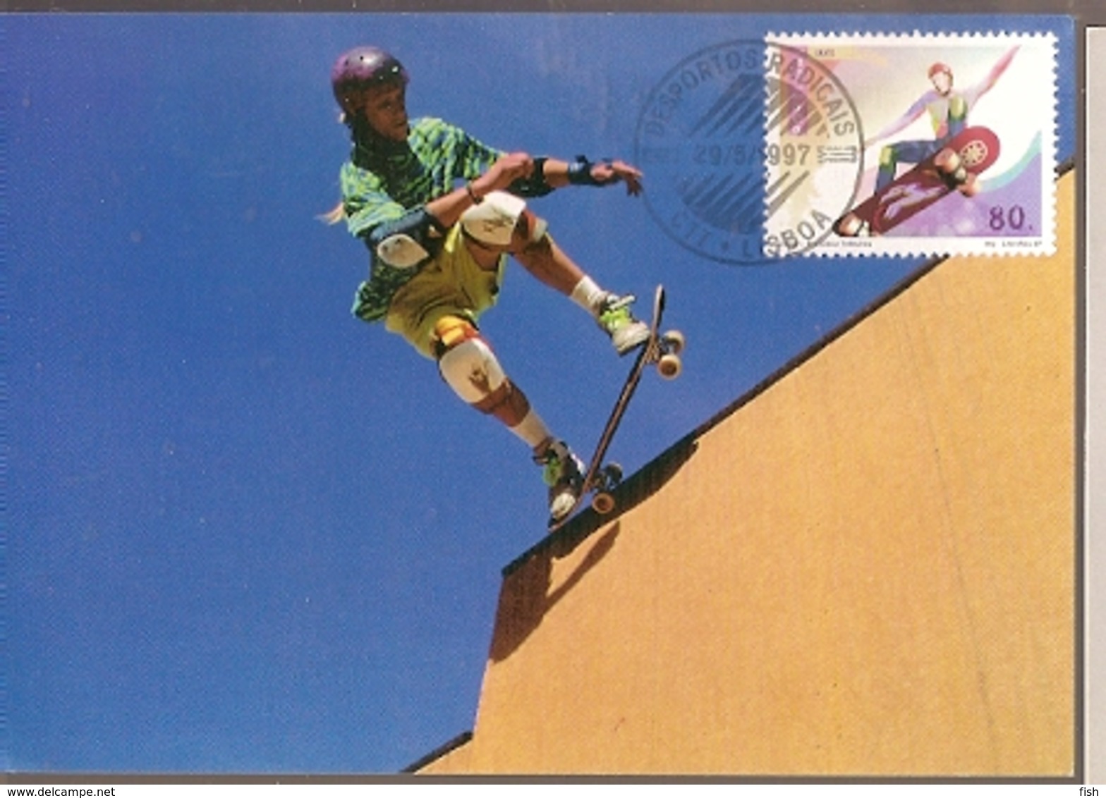 Portugal & Maximum Card, Skateboard, Extreme Sports, Lisbon 1997 (174) - Skateboard