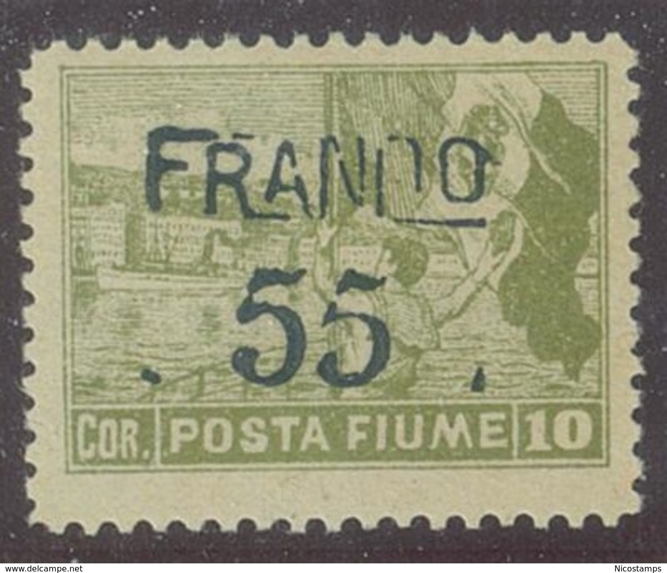 ITALIA - FIUME SASS. D76, D78 - 80, D82, D87 NUOVI - Fiume