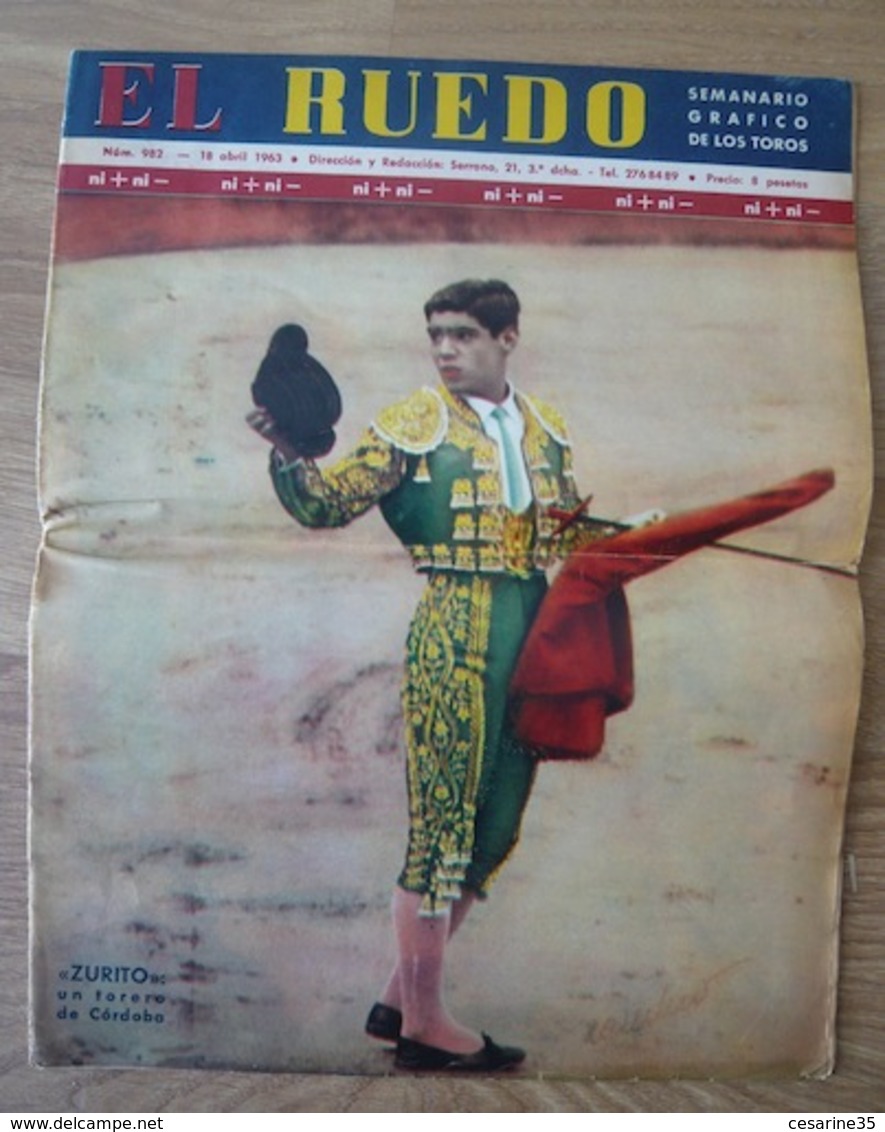 El Ruedo N° 982, 18 Avril 1963 - Cultural