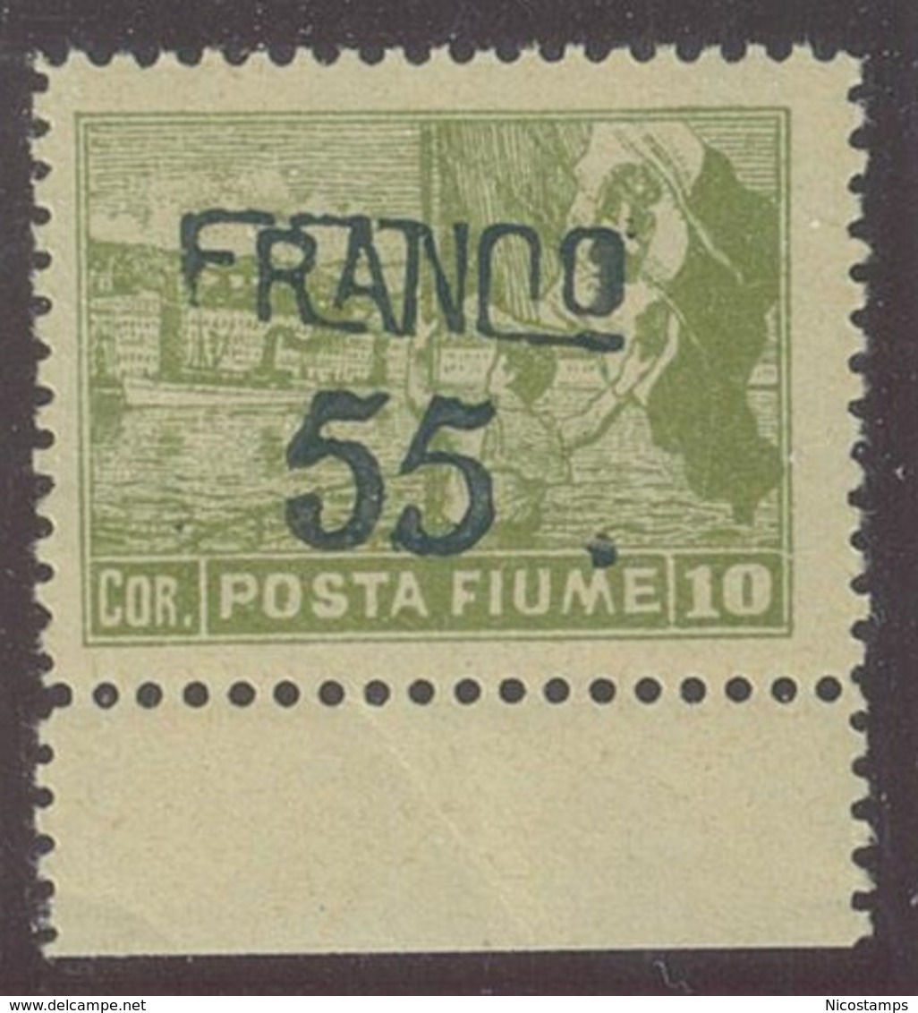 ITALIA - FIUME SASS. D87hc  NUOVO - Fiume