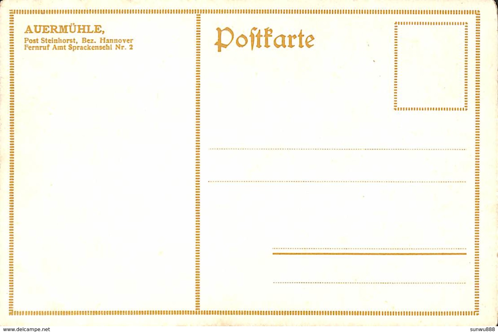 Auermühle  Post Steinhorst - Ratingen