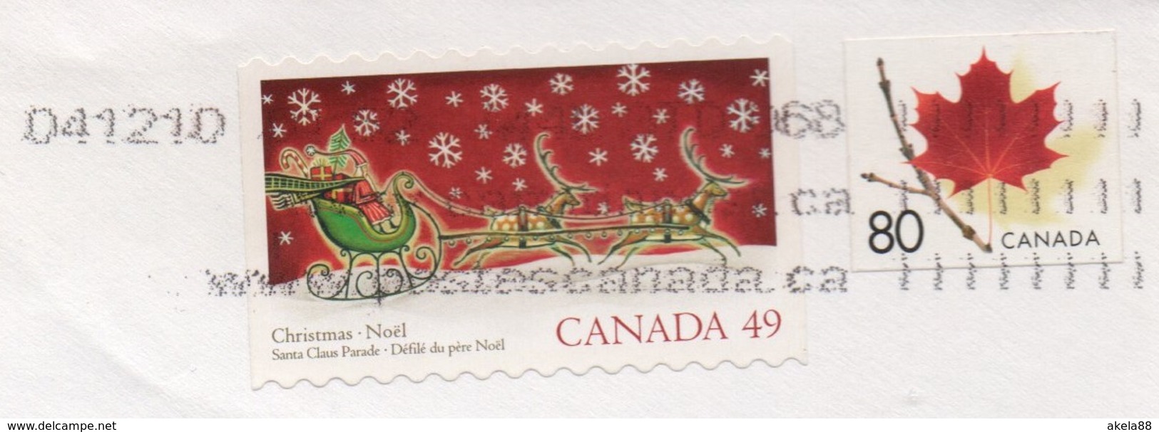 CANADA - BABBO NATALE - ACERO - Postgeschiedenis