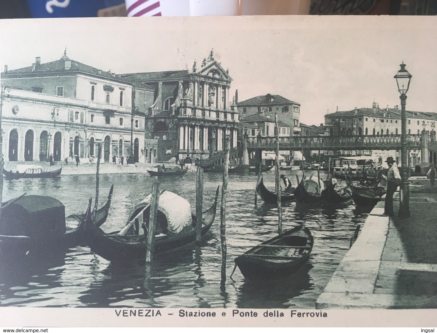 VENEZIA..........Stazione E Ponte Della Ferrovia - Venezia