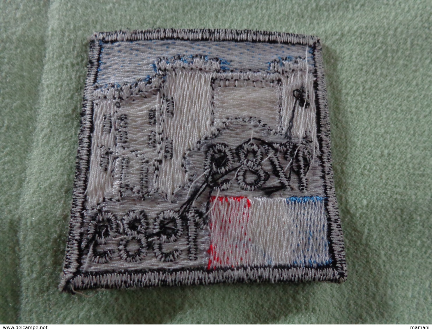 Ecusson Tissu BI CENTENAIRE DE LA REVOLUTION  1789 - 1989 - Patches