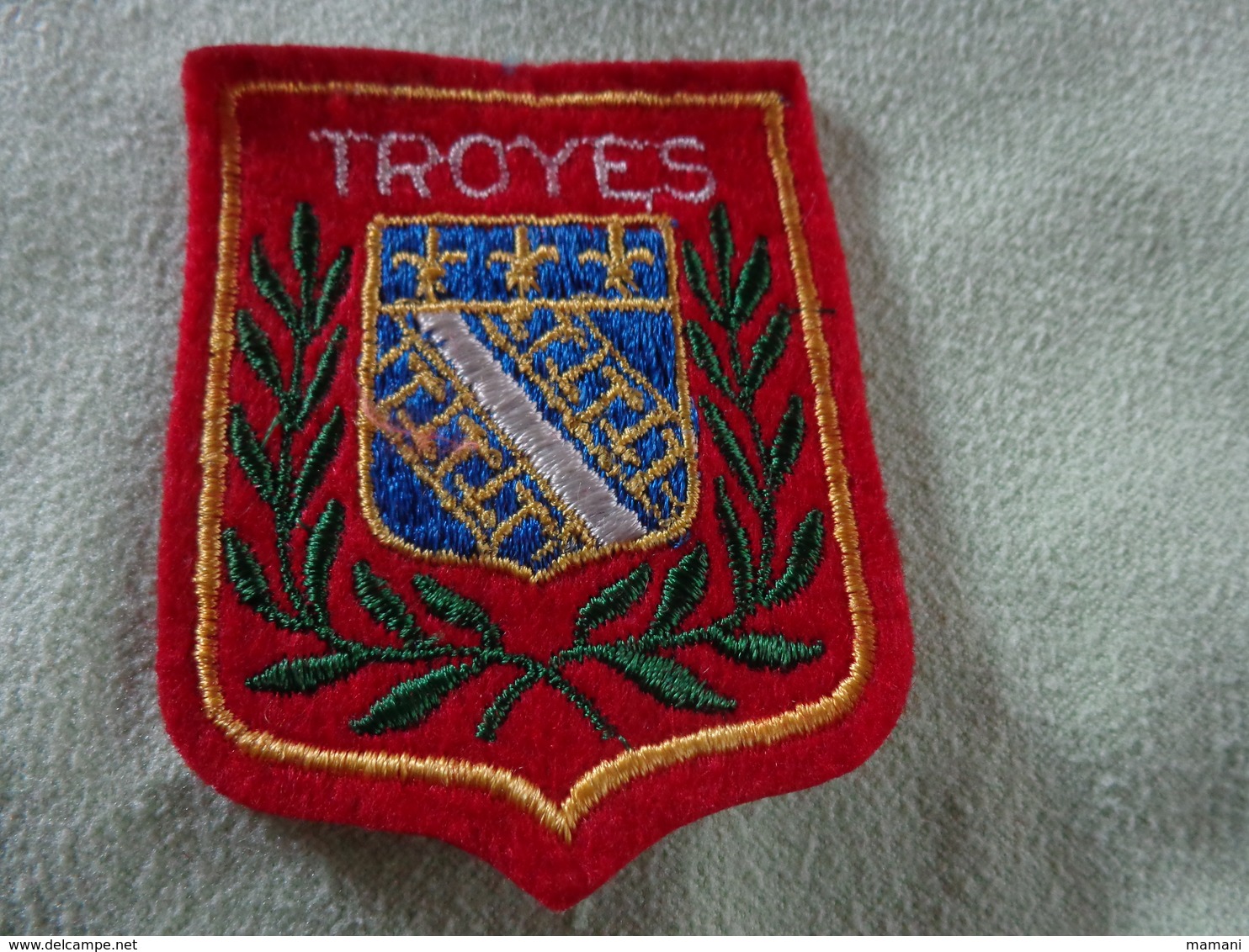 Ecusson Tissu TROYES - Patches