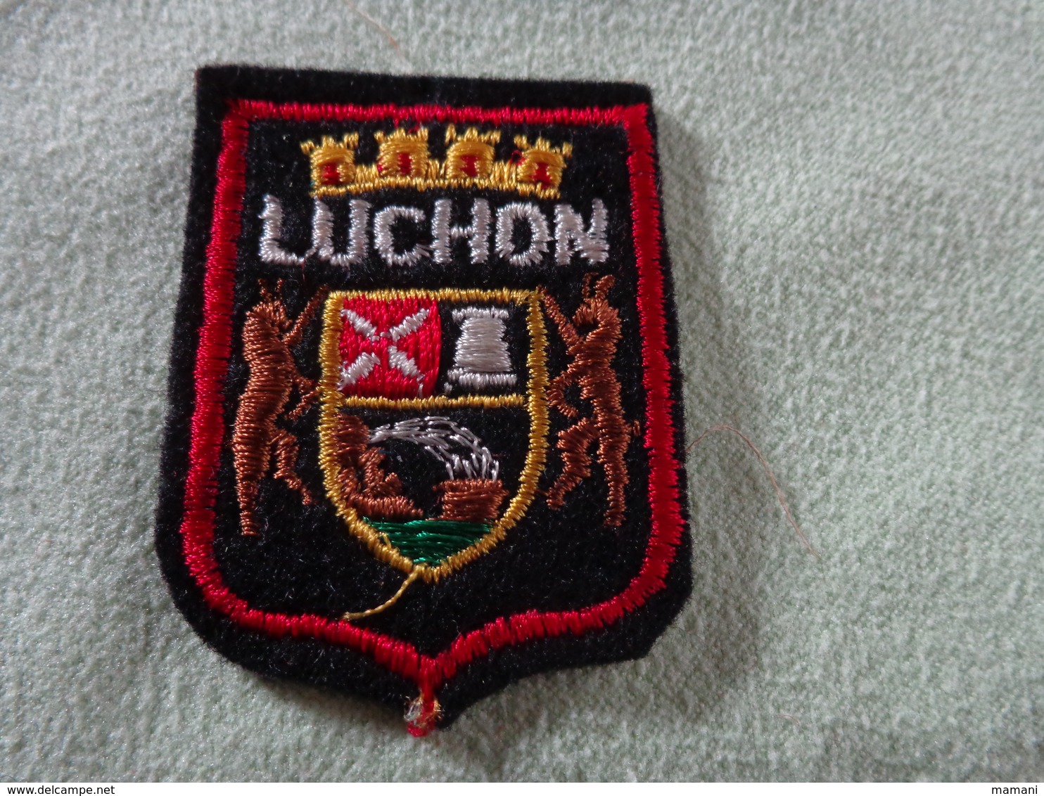 Ecusson-petit Format- Tissu LUCHON - Patches