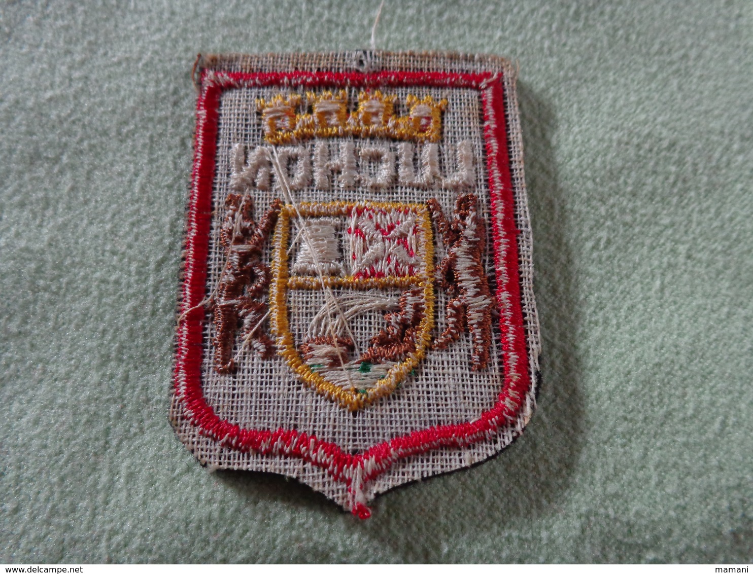 Ecusson-petit Format- Tissu LUCHON - Patches