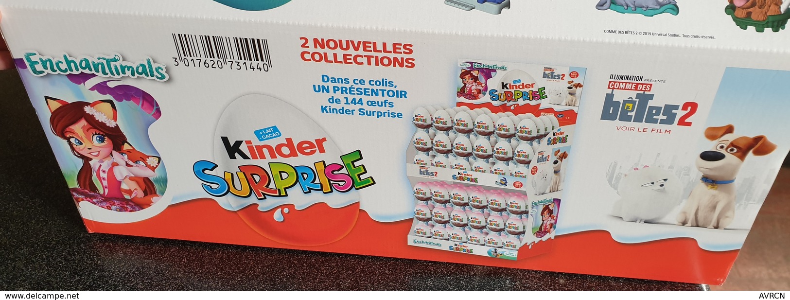 Présentoir PLV/BOX( VIDE) Kinder Surprises- ( 2020) - Montables