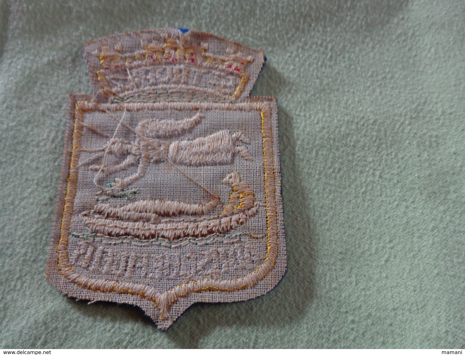 Ecusson Tissu ST TROPEZ ADUSQUEFIDEUS - Patches